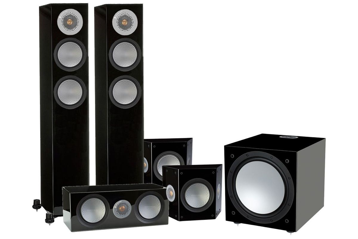 Högtalarpaket Monitor Audio Silver 200 AV12 5.1-paket