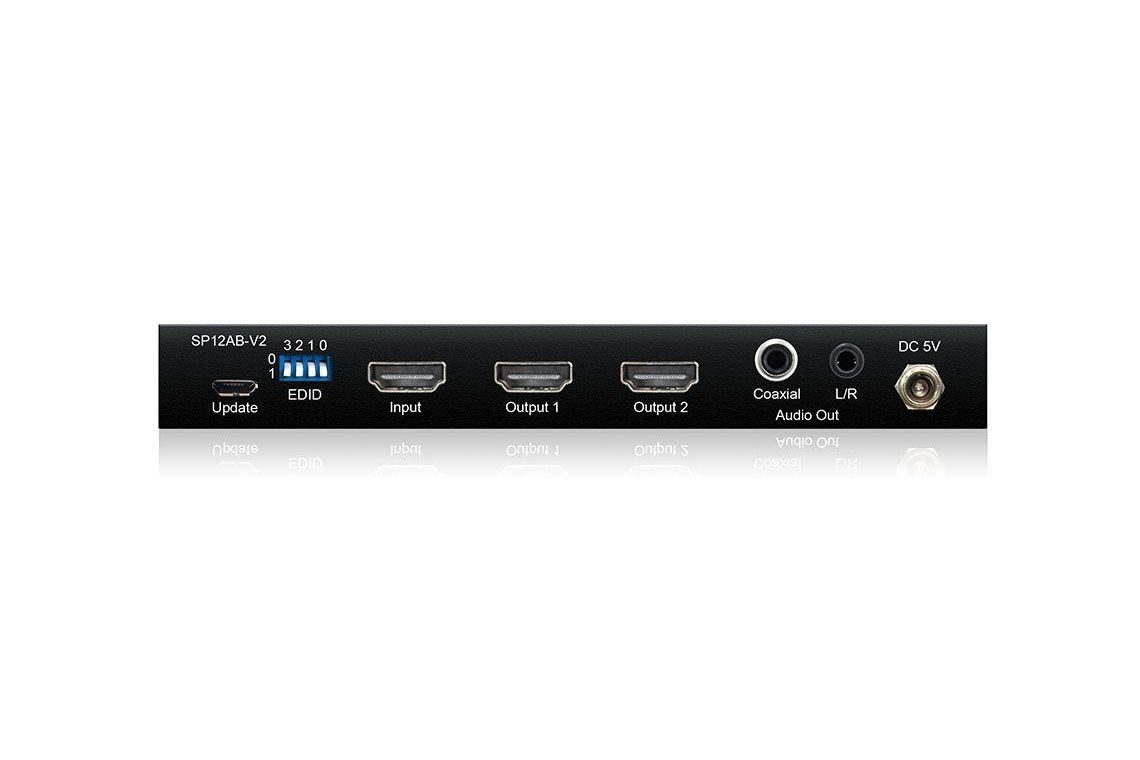 Tillbehör Blustream SP12AB-V2 4K HDMI-splitter 1 till 2