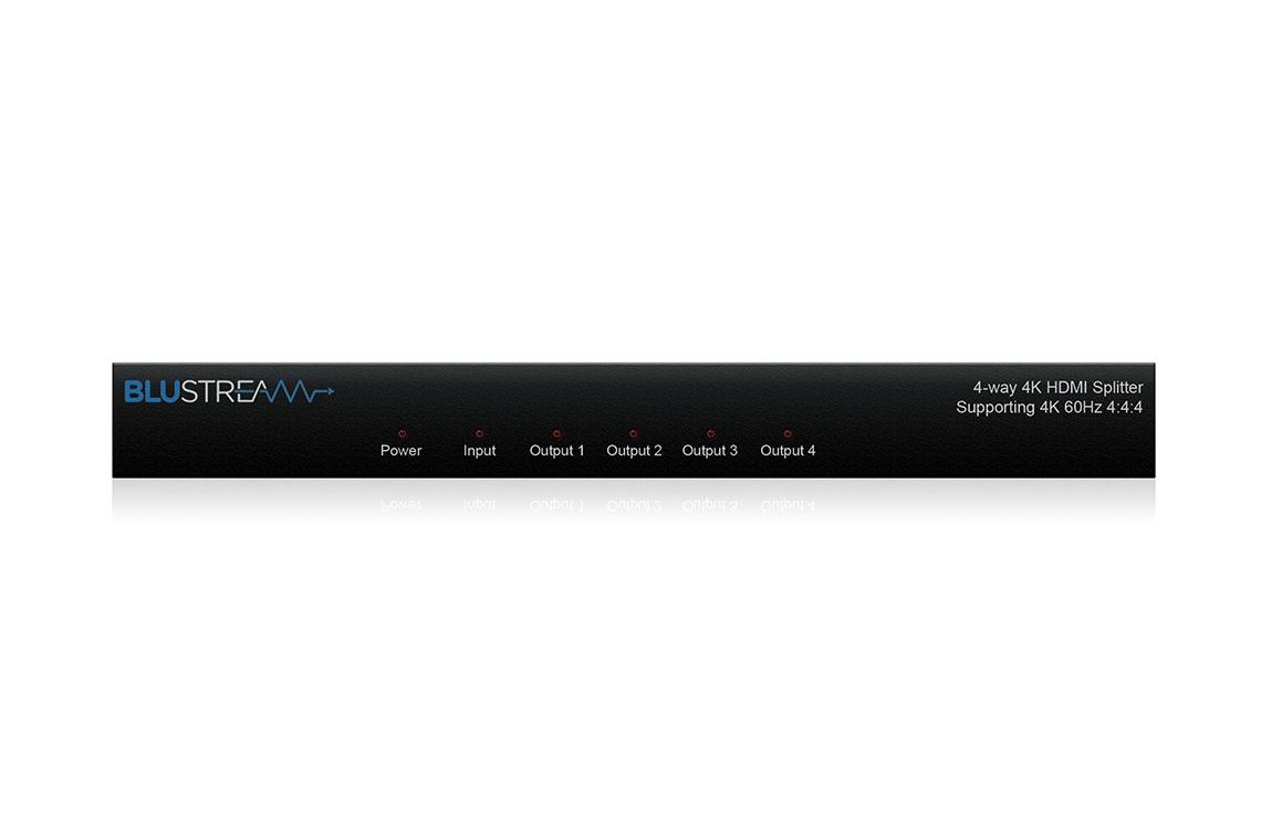 Tillbehör Blustream SP14AB-V2 4K HDMI-splitter 1 till 4
