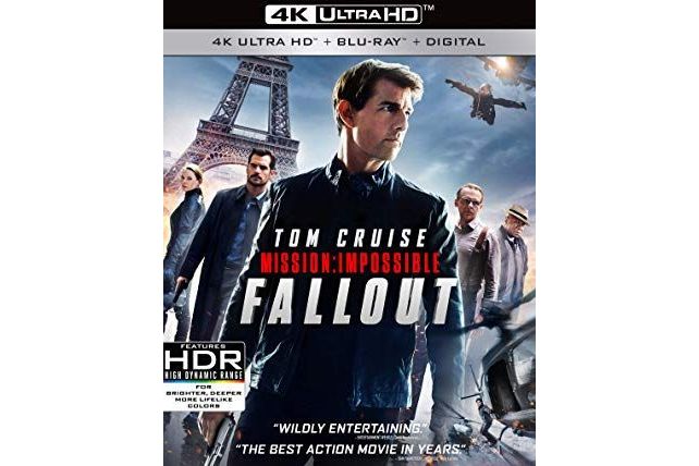 Media Blu-Ray Mission Impossible: Fallout 4K UHD