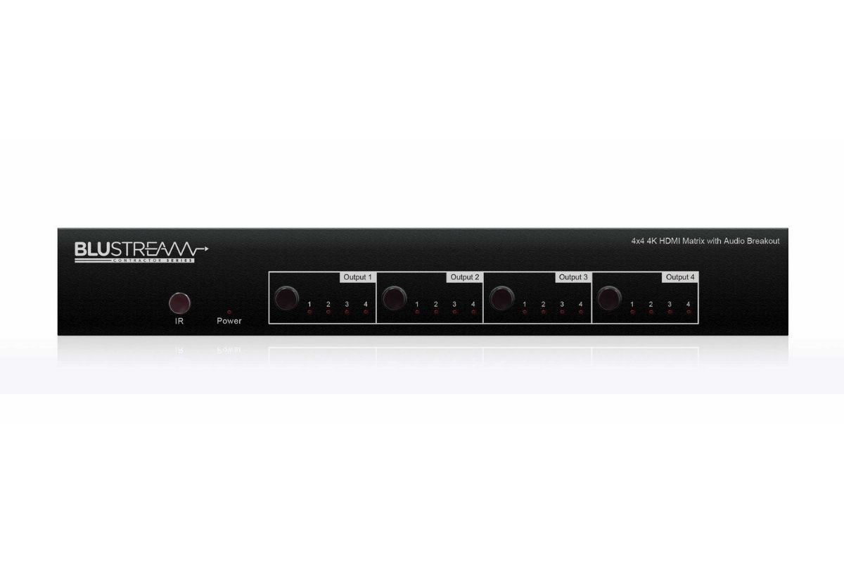 Tillbehör Blustream CMX44AB 4 HDMI in 4 HDMI ut