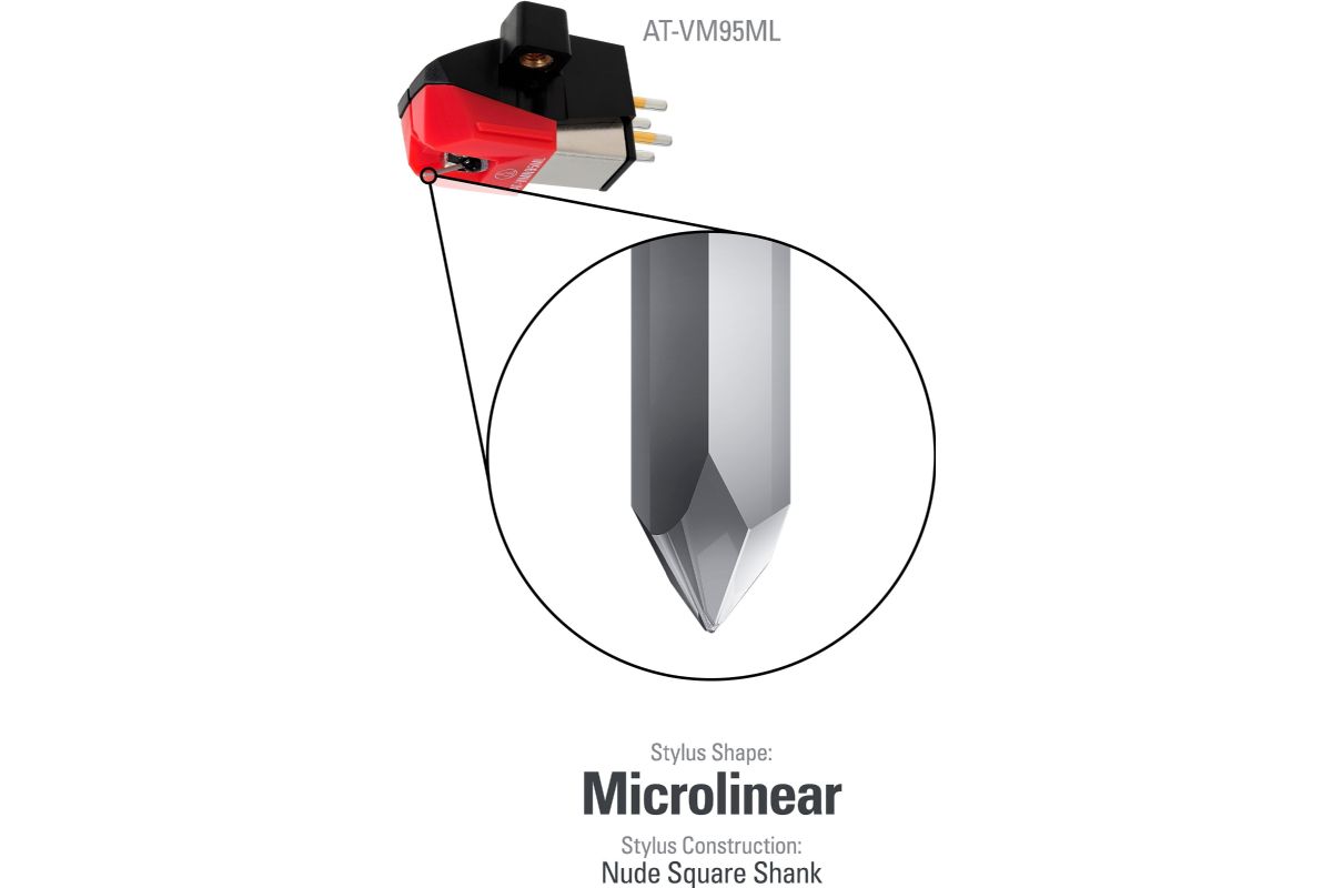 Vinyl Audio Technica AT-VM95ML