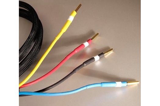 Kablar Ecosse Cables ES4.45 Bi-Amp 4x4 med banankontakter