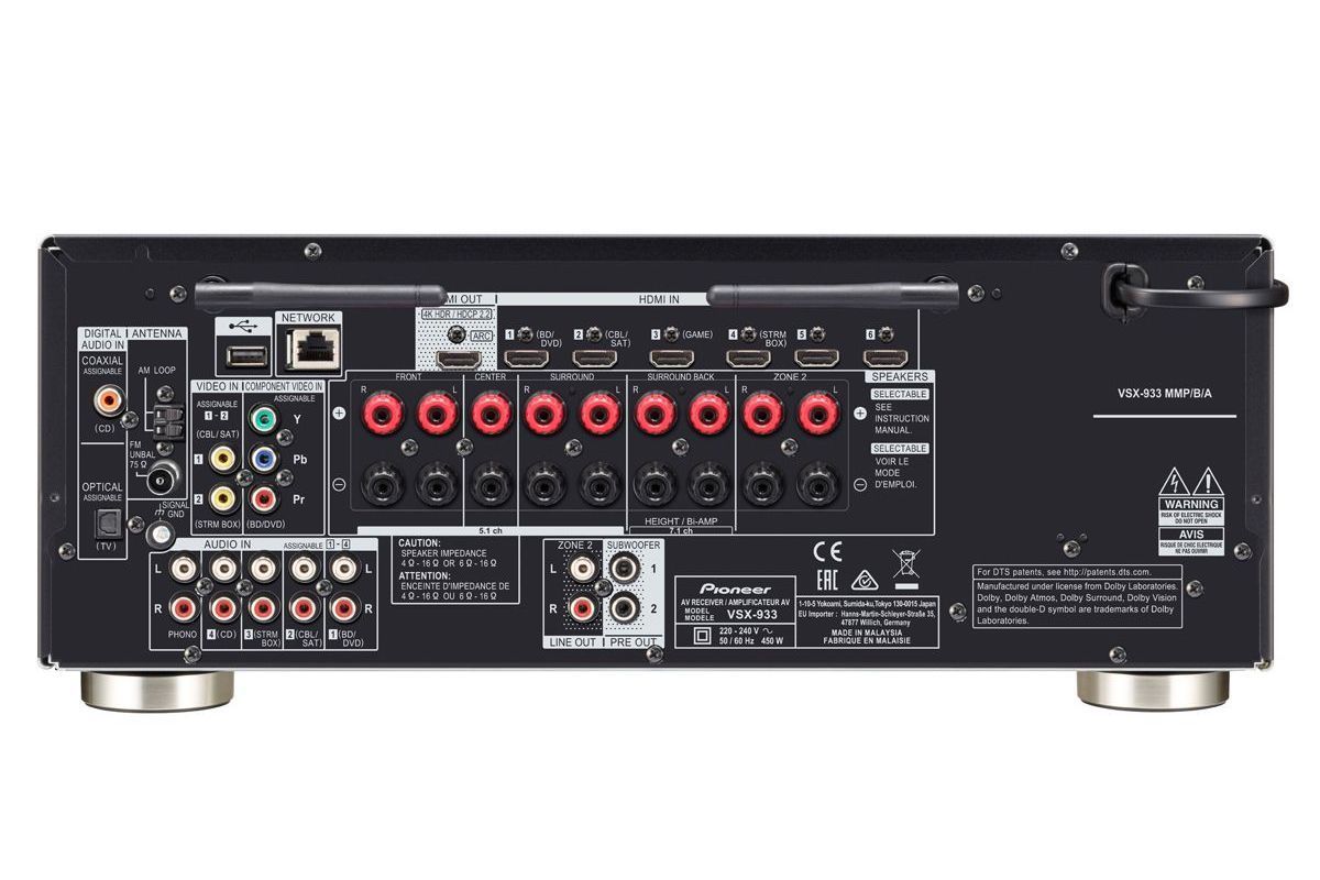 System/Paket Pioneer VSX-933 + Heco Ambient 5.1-paket