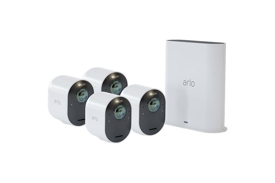 Smarta hem Netgear VMS5440 Arlo Ultra 4K x4 + SmartHub