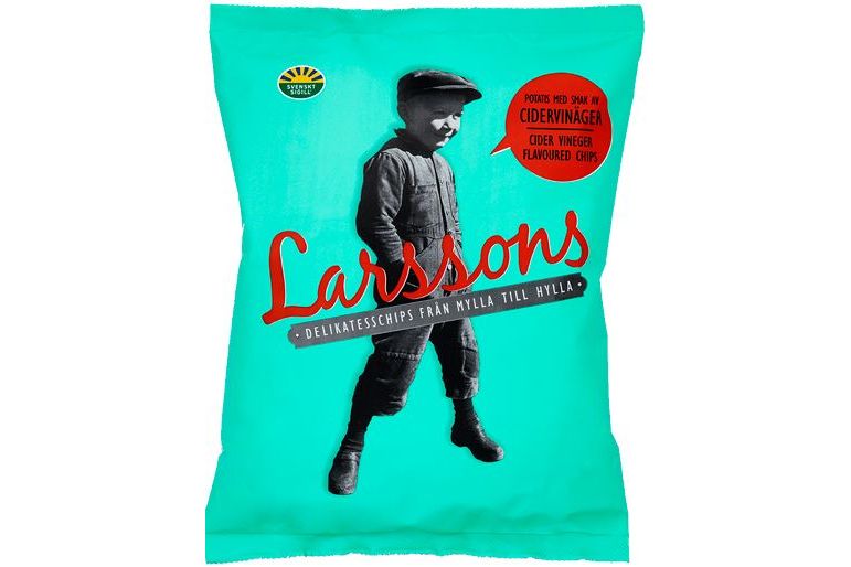 Popcornmaskiner Larssons Potatischips - Cidervinäger