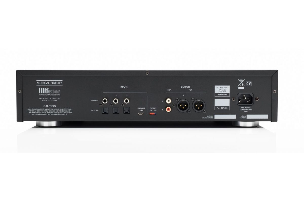 Förstärkare Musical Fidelity M6s DAC