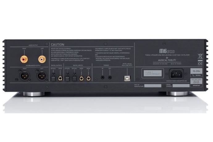 Blu-Ray/Mediaspelare Musical Fidelity M6sCD