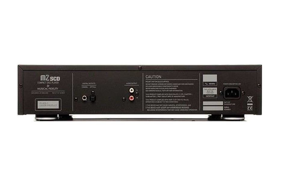 Blu-Ray/Mediaspelare Musical Fidelity M2sCD