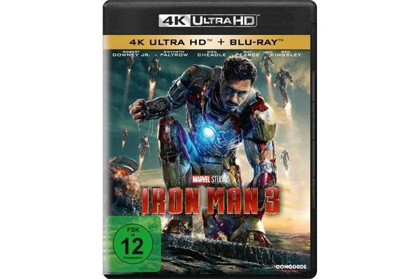 Media Blu-Ray Iron Man 3 4K UHD (2013)