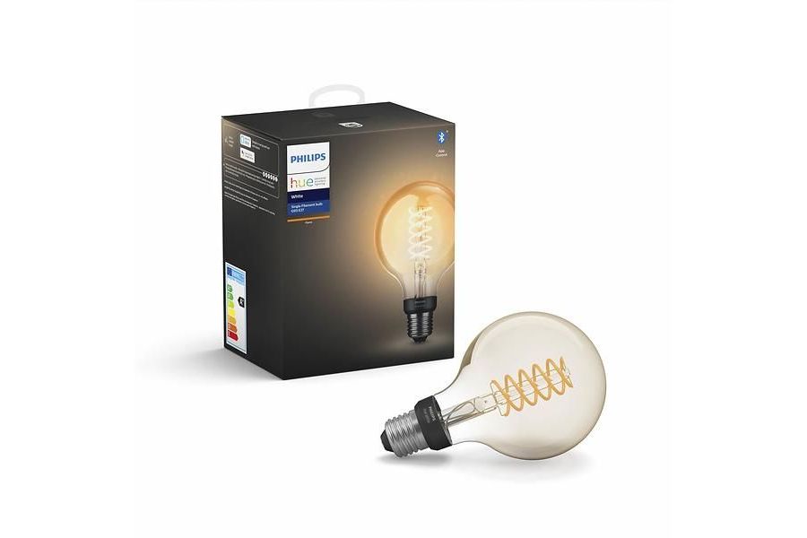 Belysning Philips HUE White Filament E27 Globe BT