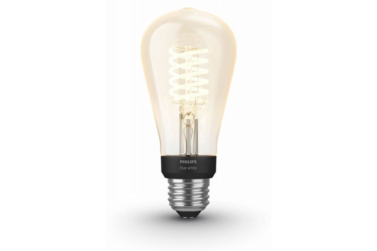 Belysning Philips HUE White Filament E27 BT ST64