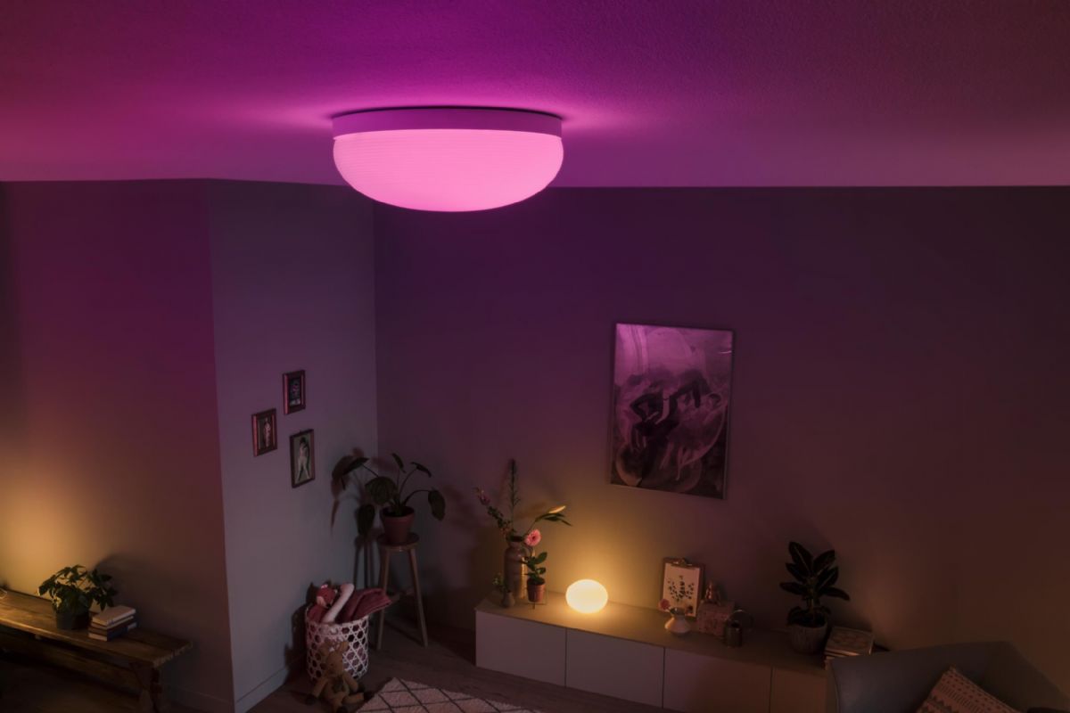 Belysning Philips HUE Flourish takplafond