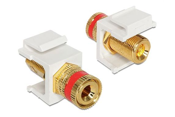 Tillbehör Keystone standardsystem Keystone högtalarterminal skruv