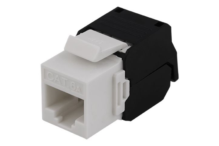 Tillbehör Keystone standardsystem Keystone UTP Cat6a oskärmad RJ45 kontakt