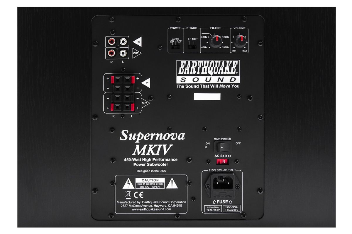 Subwoofers Earthquake MKIV-12