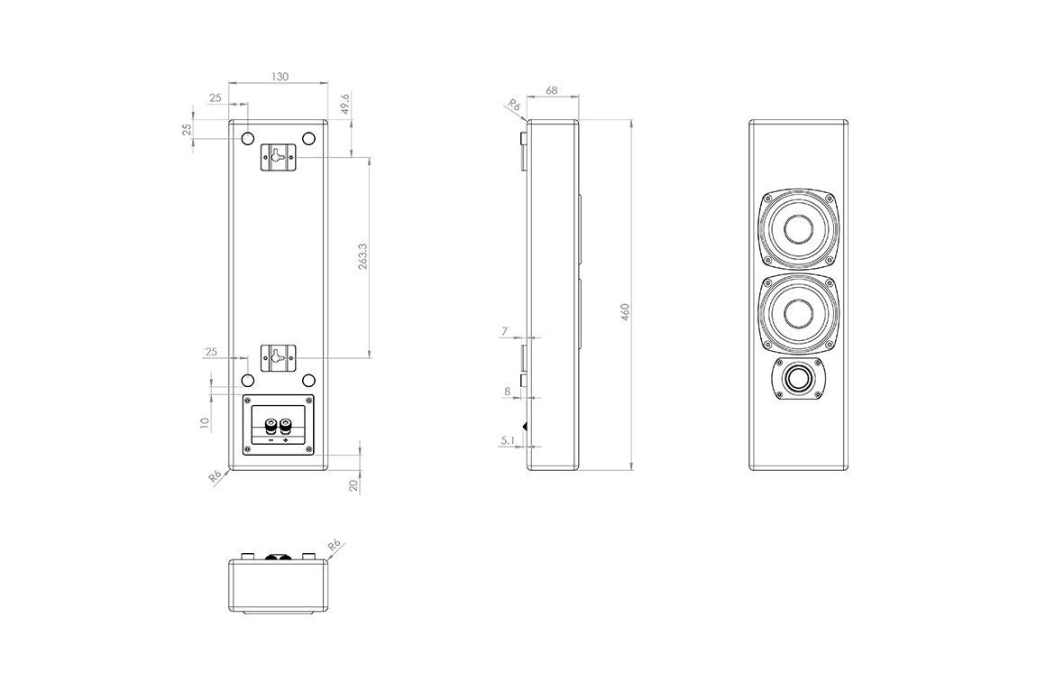 Högtalare M&K Sound M70