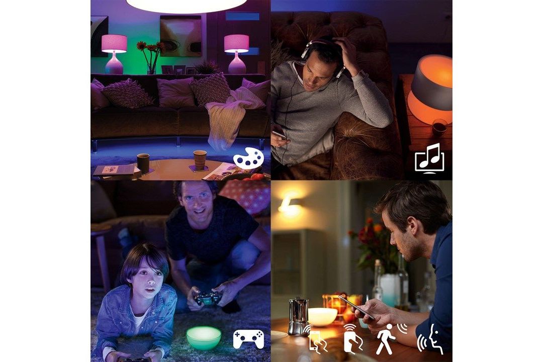 Belysning Philips HUE Wh/Col Ambiance Starter kit GU10
