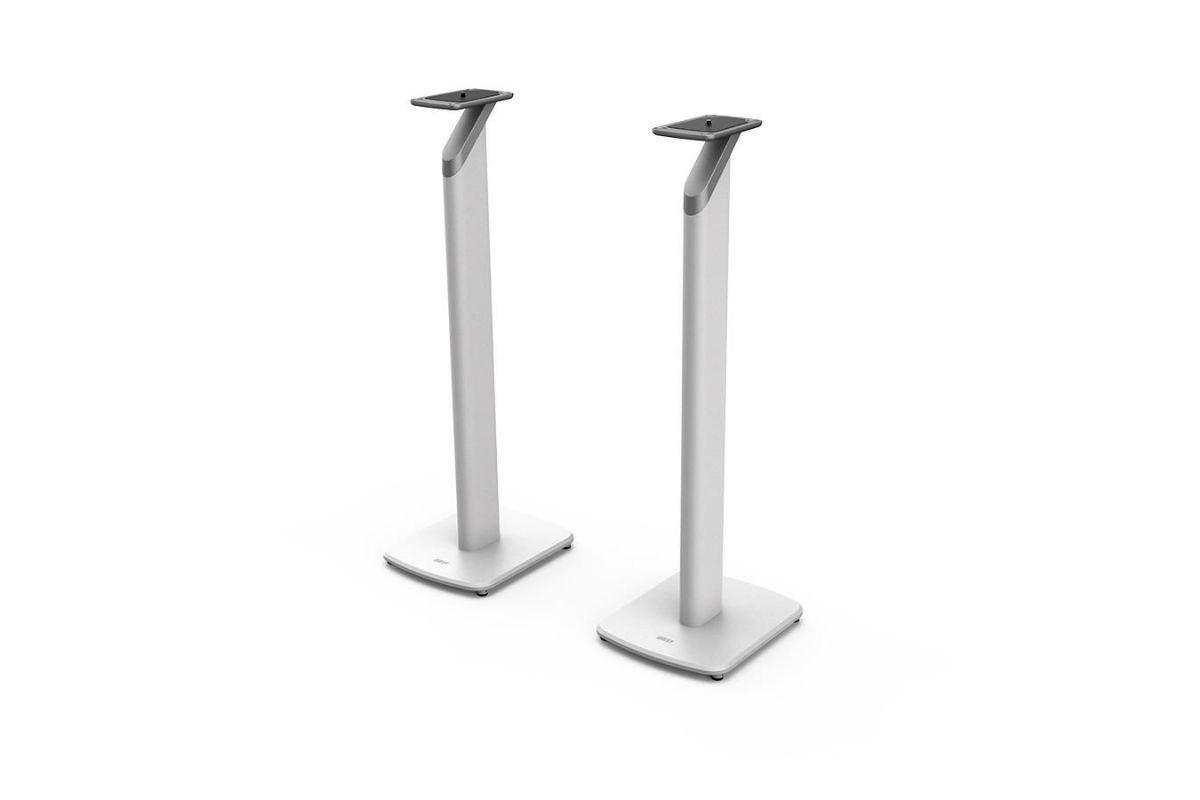 Tillbehör KEF S1 Floor Stand Vit Visning Demo
