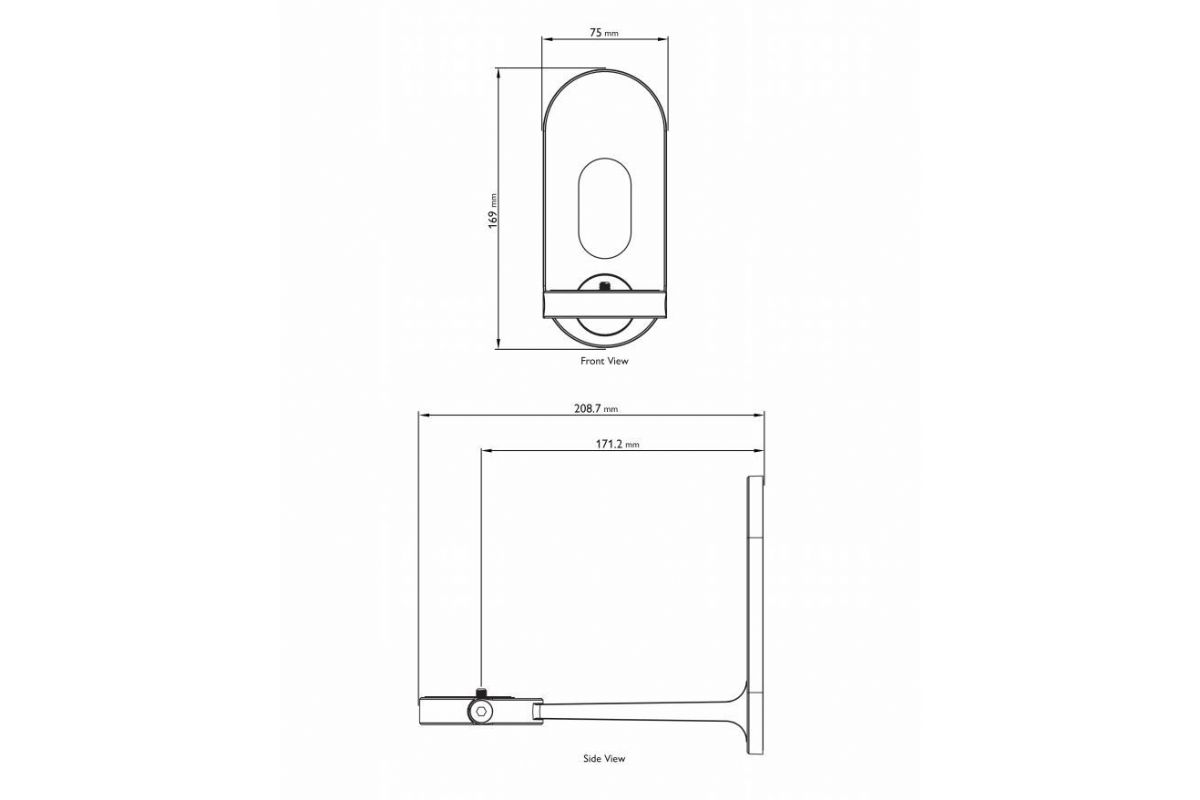 Tillbehör KEF B1 Wall Bracket