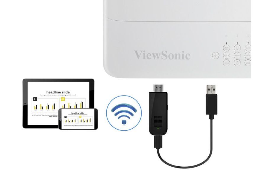 Projektorer ViewSonic PX701HD Demo