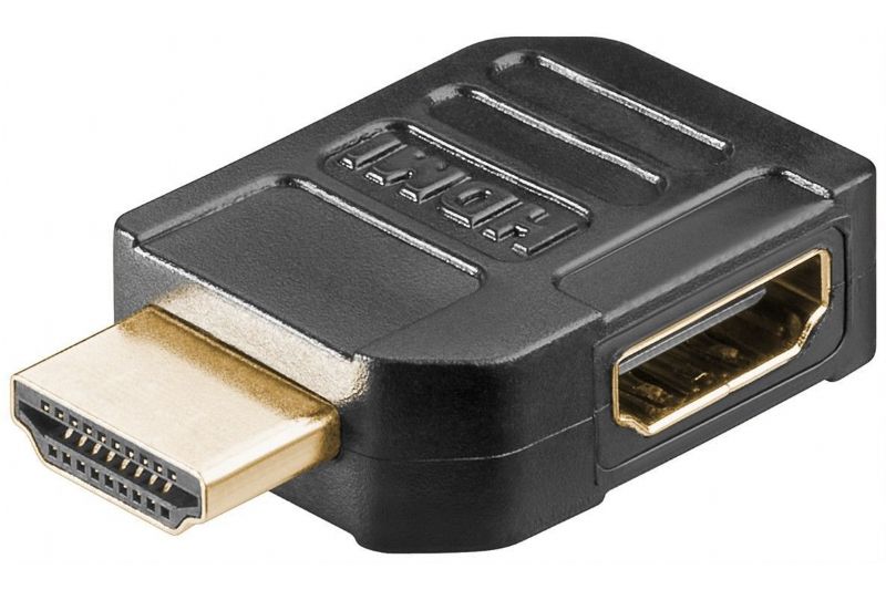 Tillbehör hbb HDMI adapter 90 grader vinkel vänster