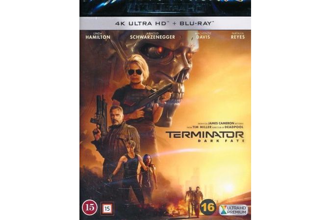 Media Blu-Ray Terminator: Dark Fate 4K UHD (2019)