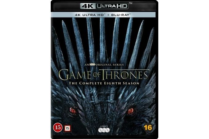 Media Blu-Ray Game of Thrones - Säsong 8 4K UHD