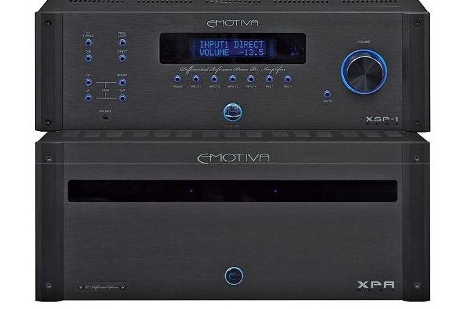 System/Paket Emotiva XSP-1 + XPA 2-kanal + La Prima Donna XLR