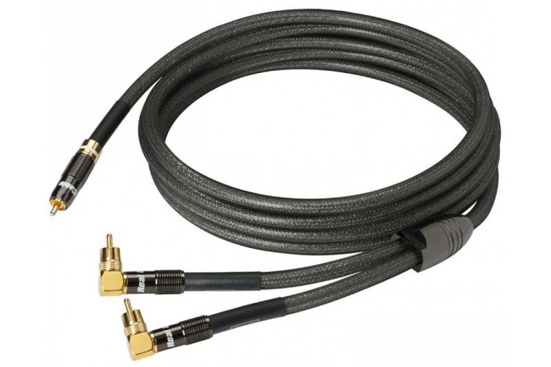 Kablar Real Cable Y-SUB 1801 1 RCA - 2 RCA