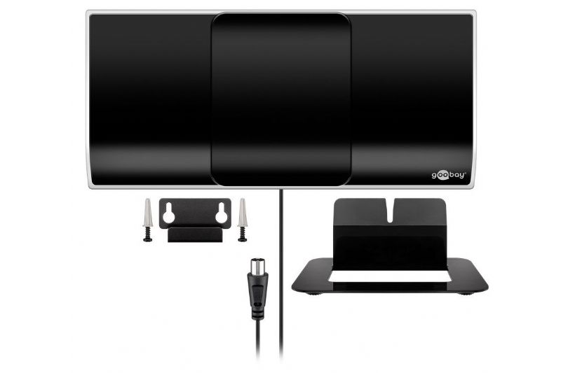 Digital-TV hbb DVB-T2 inomhusantenn med 4G/LTE filter D