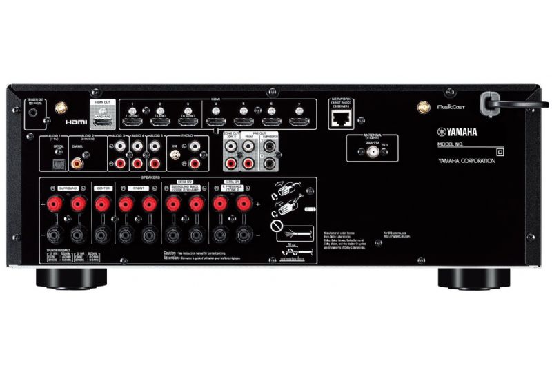 System/Paket Yamaha RX-V6A + Monitor Audio New Mass 5.1