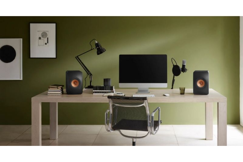 Högtalare KEF LS50 Wireless II Svart Visning Demo 