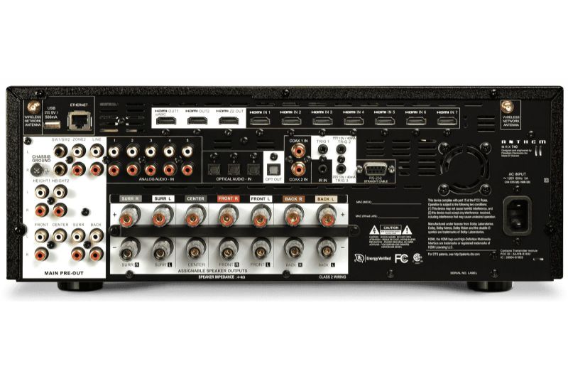 Förstärkare Anthem MRX 740 8K 7.2-kanals A/V-receiver