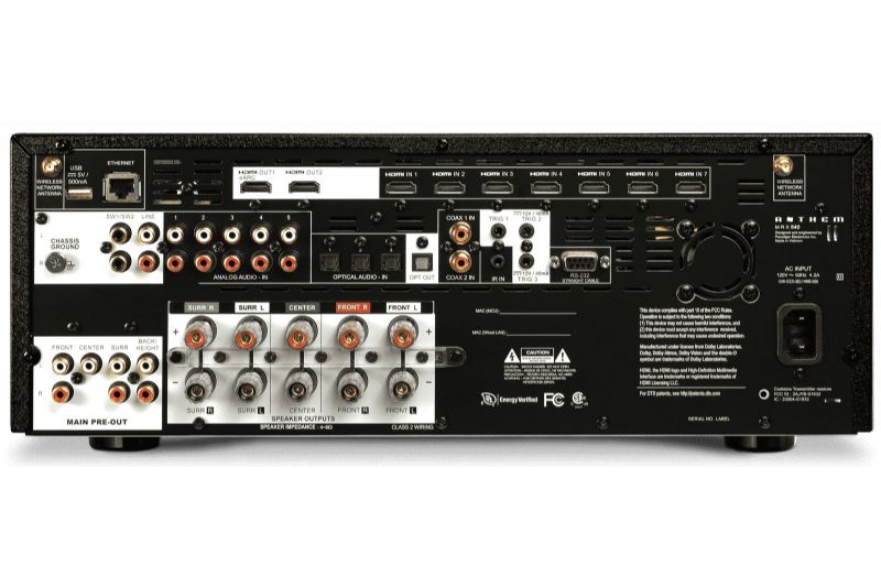 Förstärkare Anthem MRX 540 4K 5.2-kanals A/V-receiver