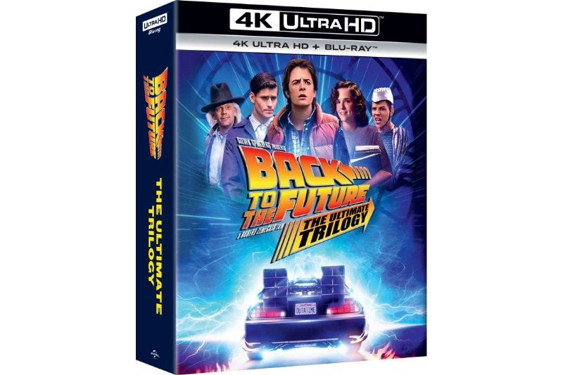 Media Blu-Ray Back to The Future - Trilogy 4K UHD