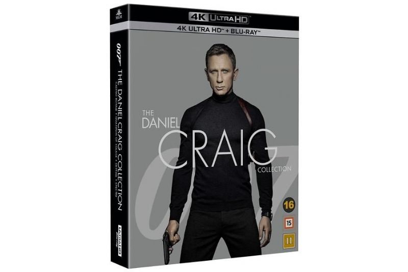 Media Blu-Ray 007: The Daniel Craig Collection 4K UHD