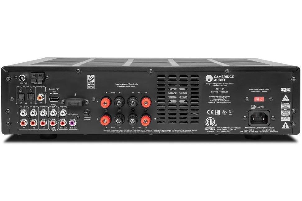Förstärkare Cambridge Audio AXR100 FM/AM stereoreceiver