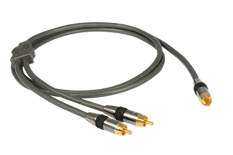 Kablar Goldkabel Profi Subwoofer Y-link RCA 2.5 meter