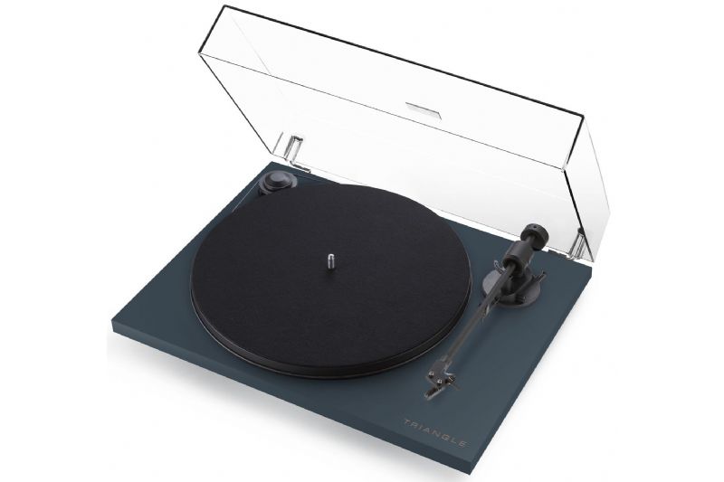 Vinyl Triangle Turntable Demo