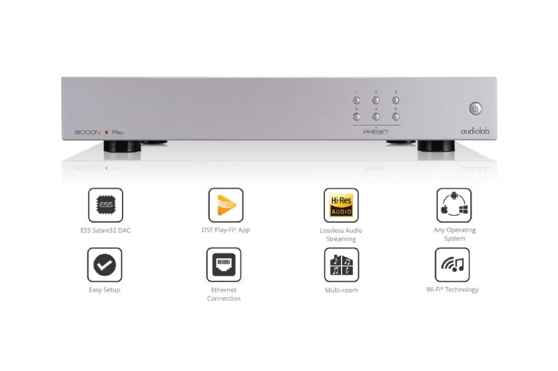 Blu-Ray/Mediaspelare Audiolab 6000N Play Demo