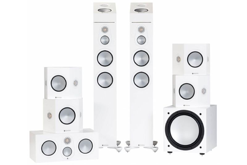 Högtalarpaket Monitor Audio Silver 300 7G Dolby Atmos Cinema 7.1.2