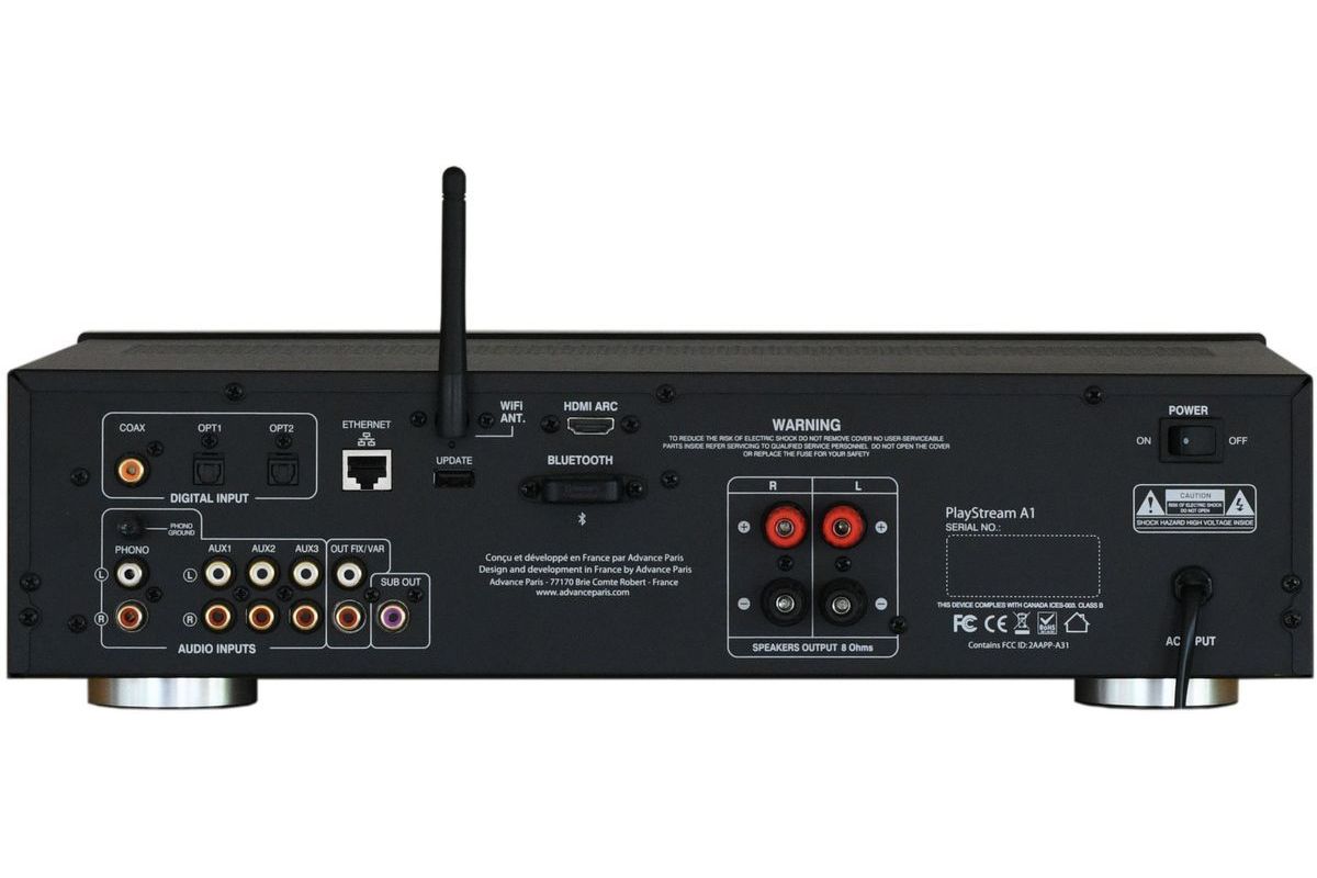 Förstärkare Advance Acoustic PlayStream A1 HDMI