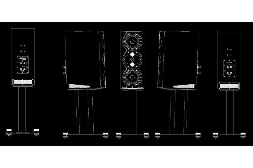 Högtalare Perlisten Audio S5m High End monitorhögtalare