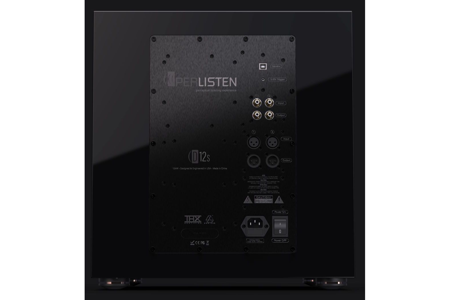 Subwoofers Perlisten Audio D12s subwoofer Demo