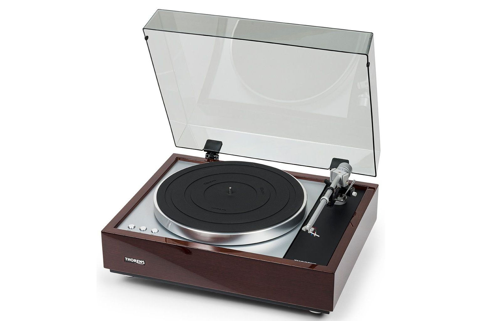 Vinyl Thorens TD 1600 remdriven skivspelare