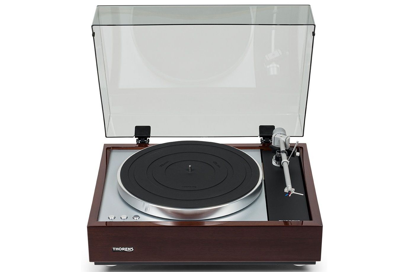 Vinyl Thorens TD 1600 remdriven skivspelare