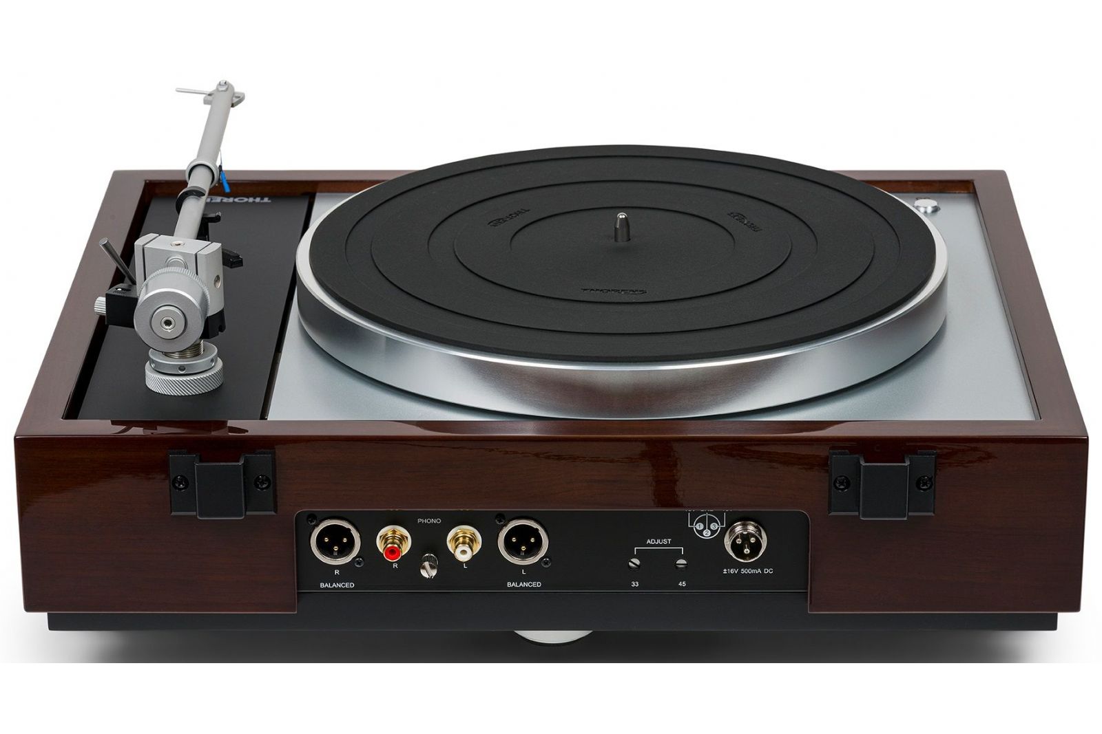 Vinyl Thorens TD 1600 remdriven skivspelare