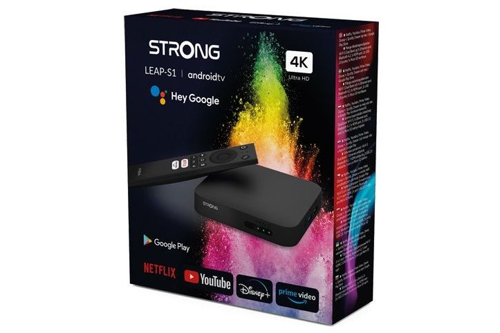 Blu-Ray/Mediaspelare Strong LEAP-S1 Android 4K TV-Box