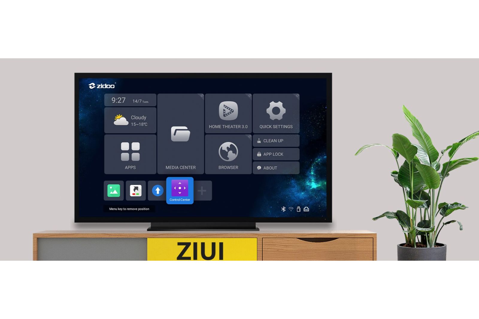 Blu-Ray/Mediaspelare Zidoo Z9X 4K UHD Mediaspelare